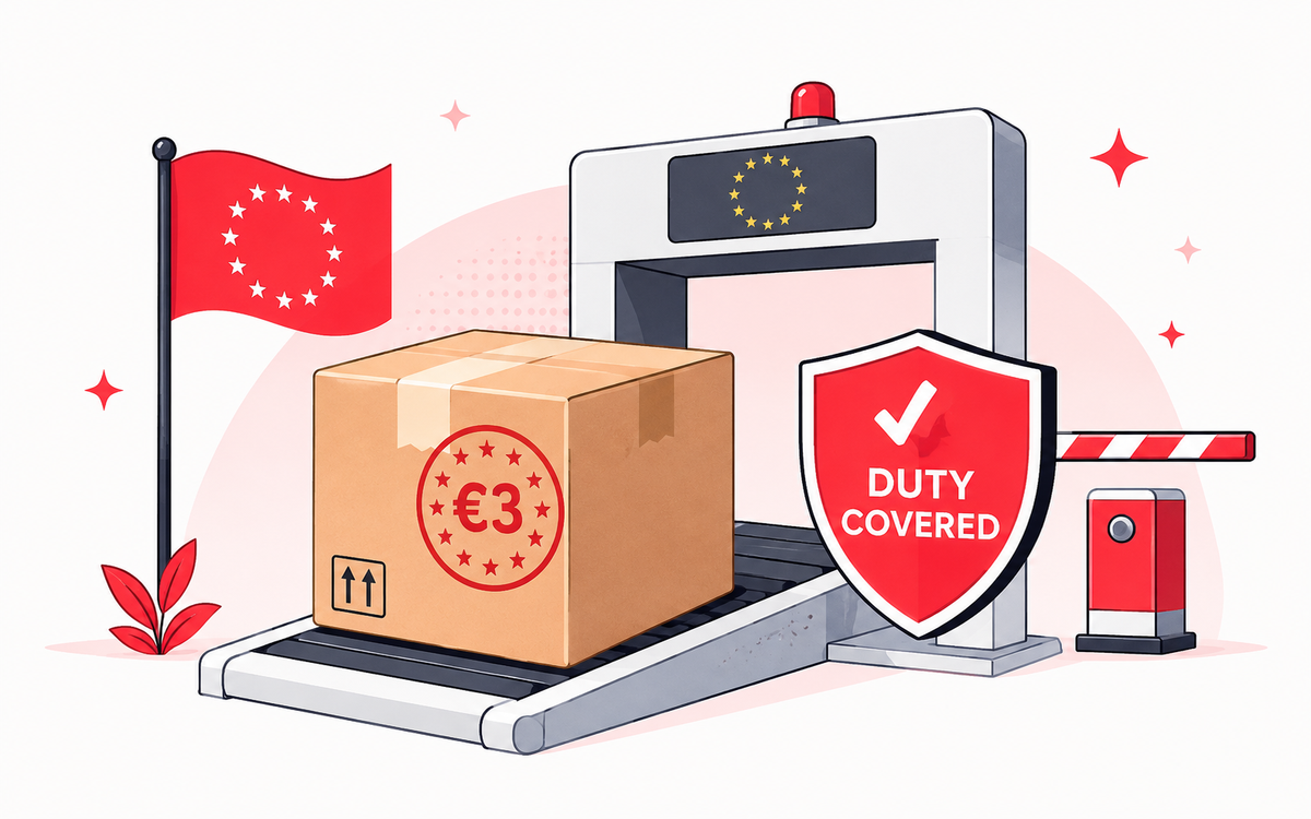 EU Customs Update (July 2026): Kakobuy Caps Duty at €3 a Parcel
